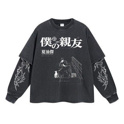 Geto Sorcerer of Ruin Double Sleeve Tee