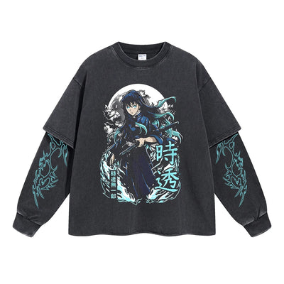 Muichiro Tokito Double Sleeve Tee