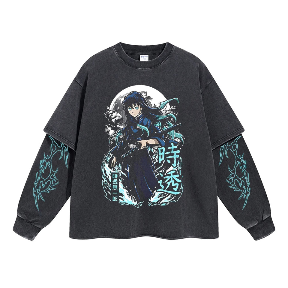 Muichiro Tokito Double Sleeve Tee
