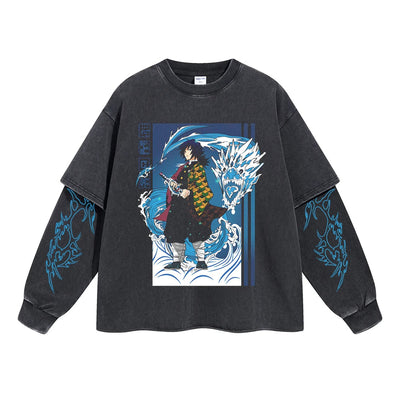 Giyuu Tomioka Double Sleeve Tee