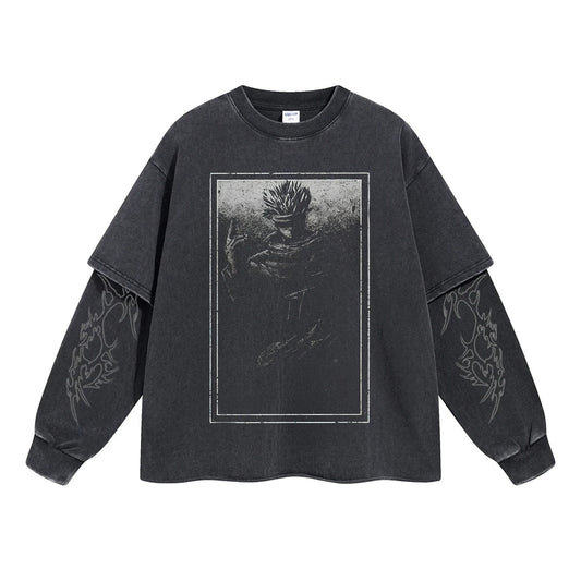 Gojo Infinite Void Double Sleeve Tee