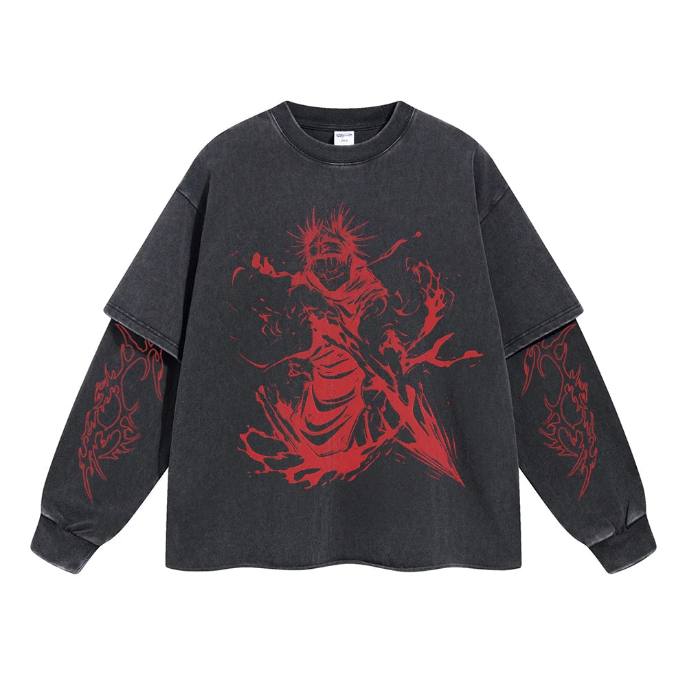 Choso Blood Manipulation Double Sleeve Tee