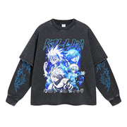 Killua Zoldyck Double Sleeve Tee