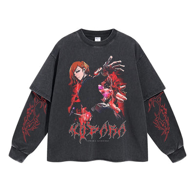 Nobara Kugisaki Double Sleeve Tee