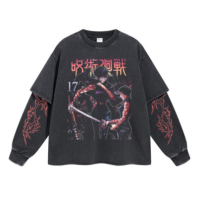 Maki Zenin Double Sleeve Tee