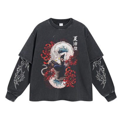 Geto Suguru Double Sleeve Tee