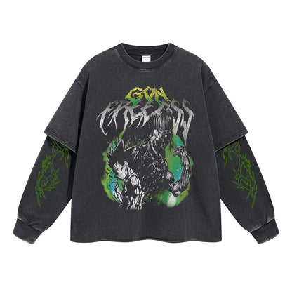Gon Freecss Double Sleeve Tee