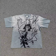 Rock Lee Naruto Manga Vintage Oversized T-Shirt