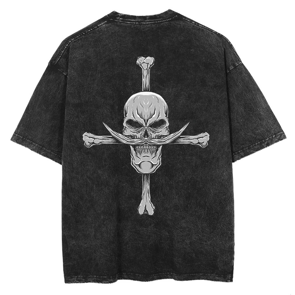 Whitebeard "Strongest Man" Vintage T-shirt #01
