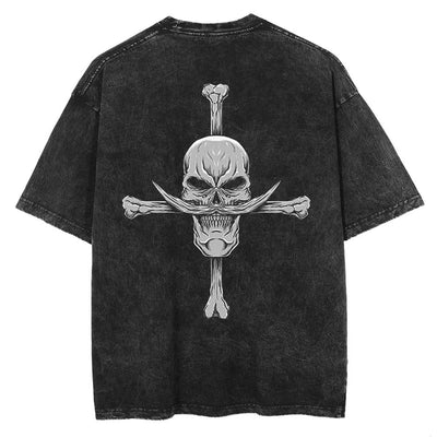Whitebeard "Strongest Man" Vintage T-shirt #01