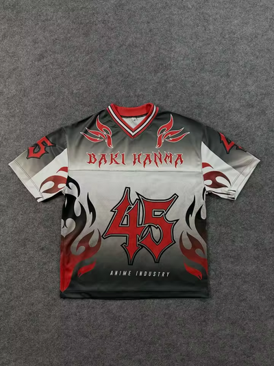 Baki Hanma Anime Soccer Jersey
