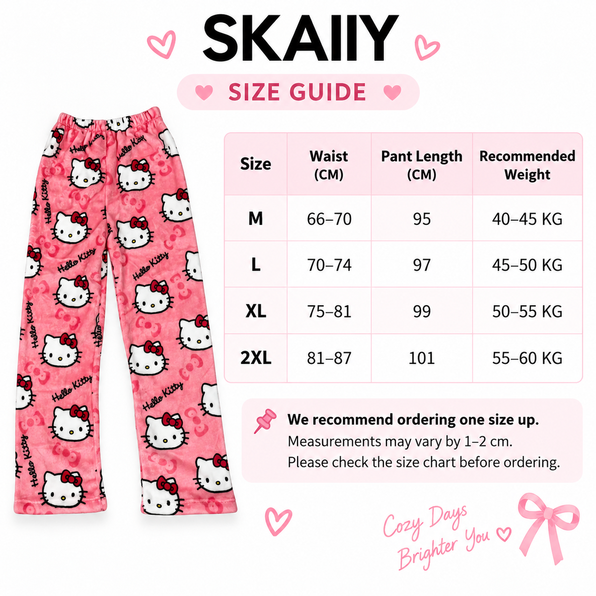 Hello Kitty x Batman Plush Pajama Pants