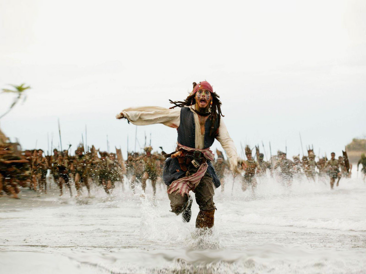 Jack Sparrow Pirates of the Caribbean Halloween Costume