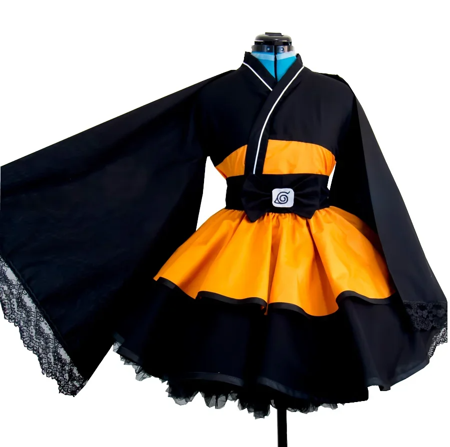 Naruto Cosplay Dress Set