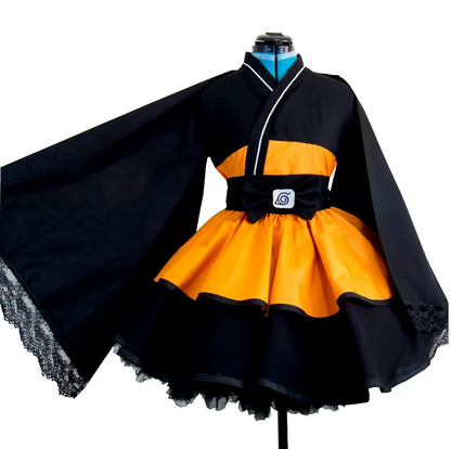 Naruto Cosplay Dress Set