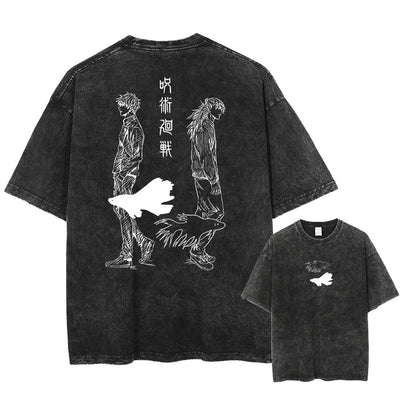 Gojo & Geto Diverging Paths Graphic Tee