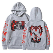 Black Clover "Asta Red Wings" Streetwear Hoodie