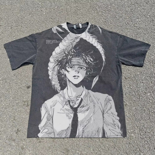 Chrollo Lucilfer Hunter x Hunter Manga T-Shirt front product view