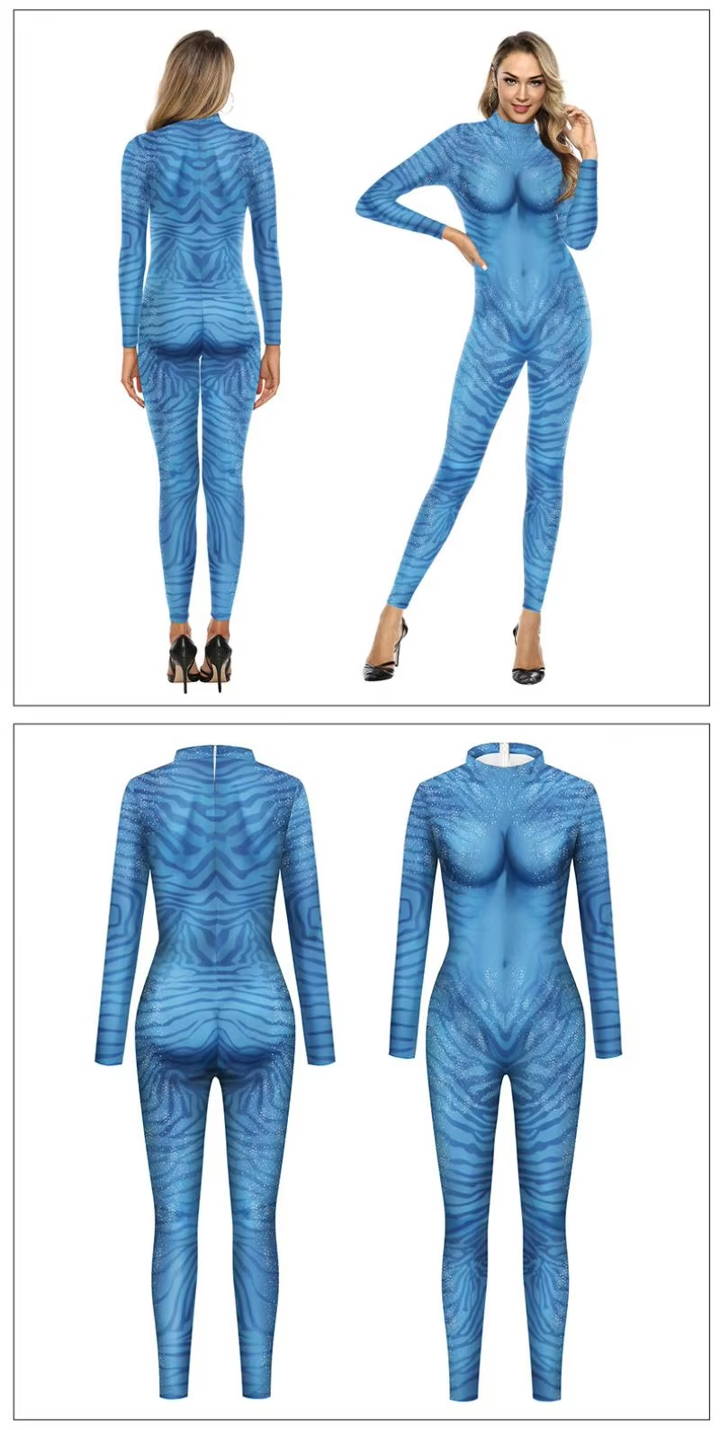 Avatar Cosplay Bodysuit Halloween