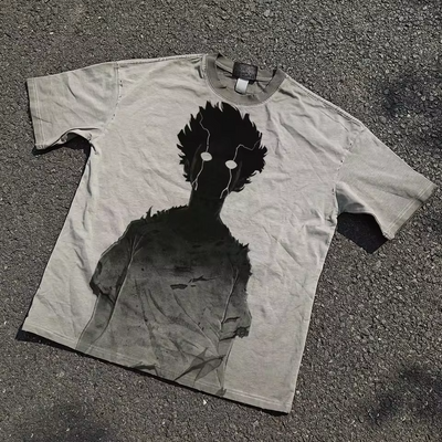 Zenitsu Agatsuma Demon Slayer Vintage Oversized T-Shirt