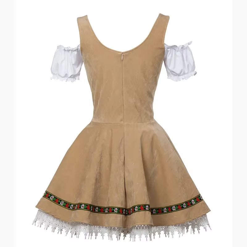 Bavarian Bartender & Waitress Halloween couple Outfit