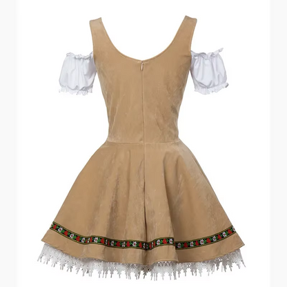 Bavarian Bartender & Waitress Halloween couple Outfit