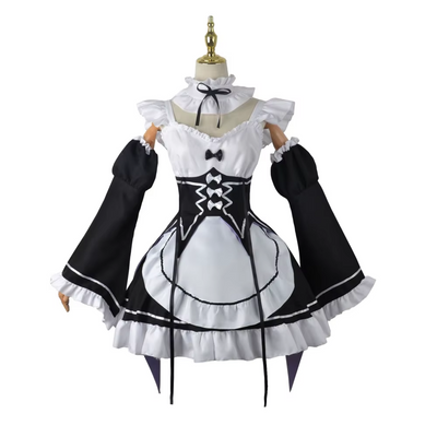 Re:Zero Rem & Ram Maid Cosplay