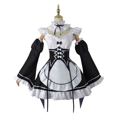 Re:Zero Rem & Ram Maid Cosplay