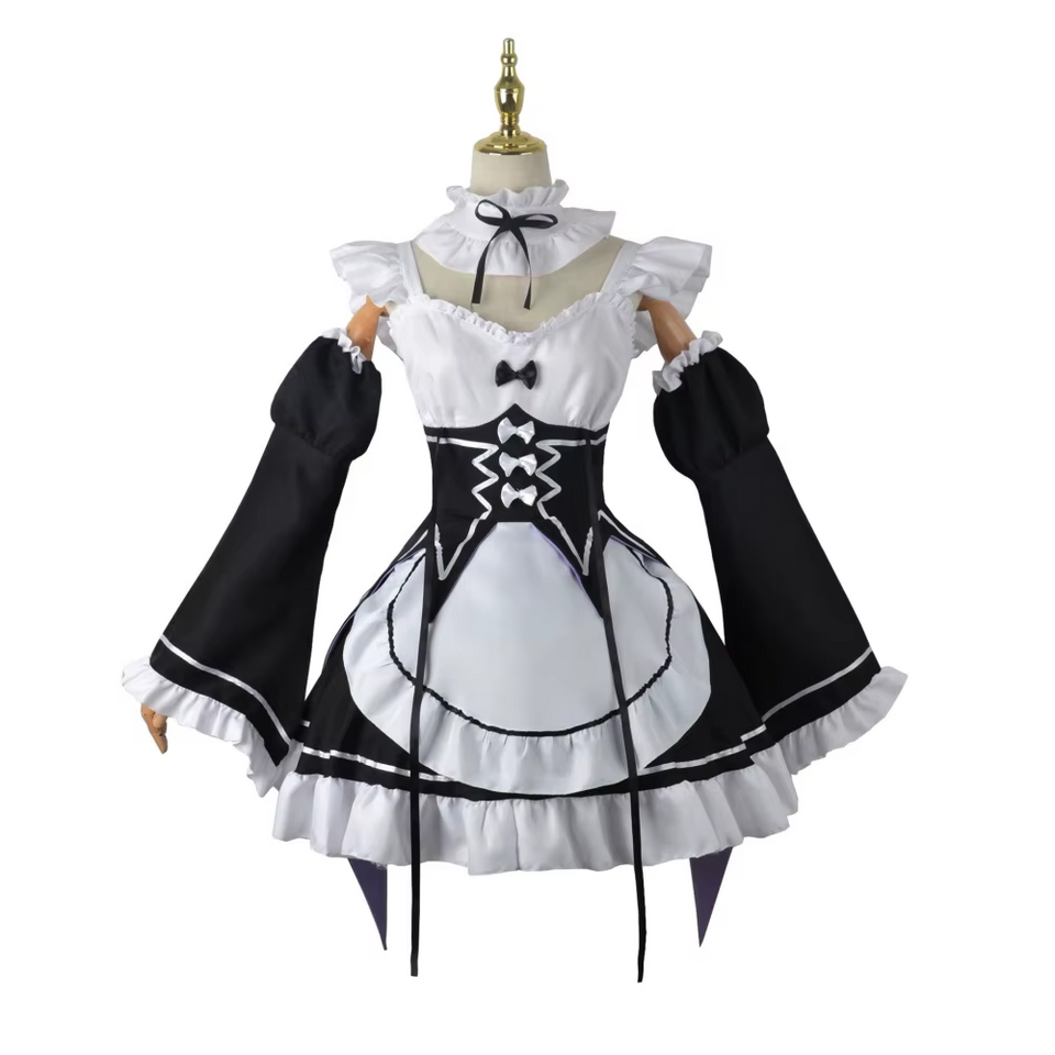 Re:Zero Rem & Ram Maid Cosplay