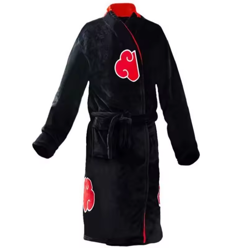 Naruto Akatsuki Cloud Bathrobe