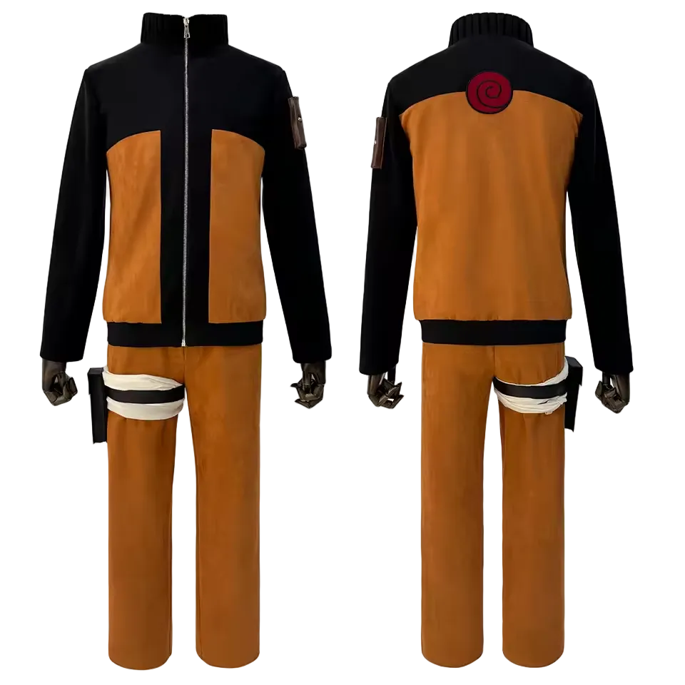 Naruto Uzumaki Full Cloak - Hokage Cosplay Costume