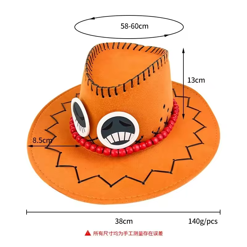 one piece Hat Collection Ace & Luffy