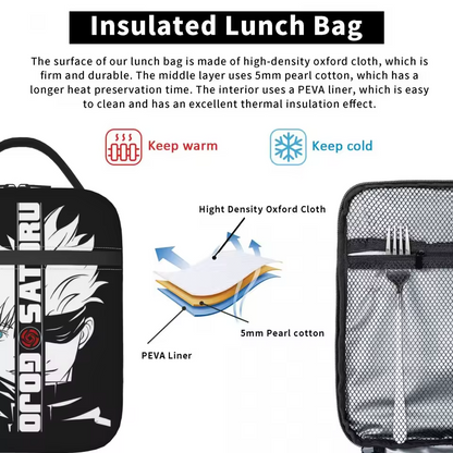 Gojo Satoru JJK Insulated Lunch Bag