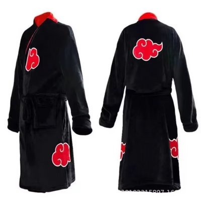 Naruto Akatsuki Cloud Bathrobe