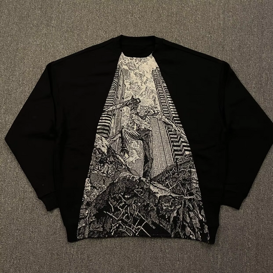 Denji Chainsaw Man Knitted Sweater