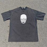 Jujutsu Kaisen Mask & Manga Scene Vintage T-Shirt
