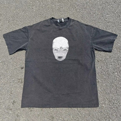 Jujutsu Kaisen Mask & Manga Scene Vintage T-Shirt