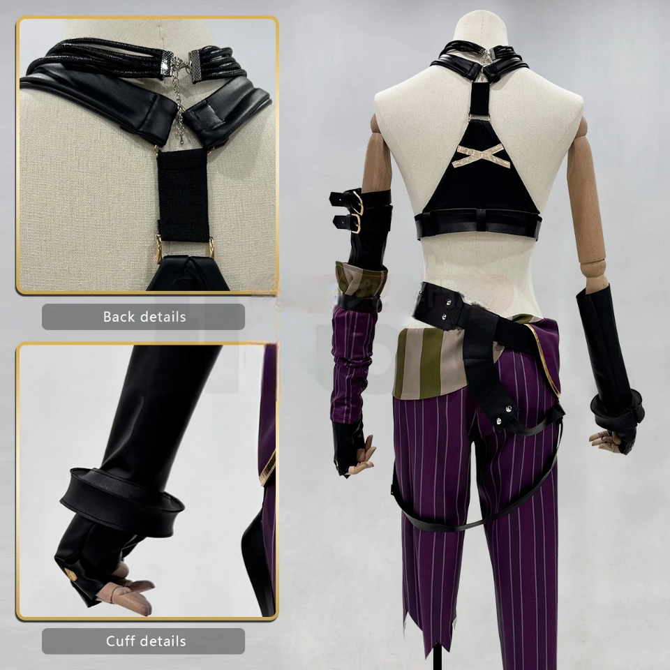 Jinx Official Arcane Cosplay Costume Set
