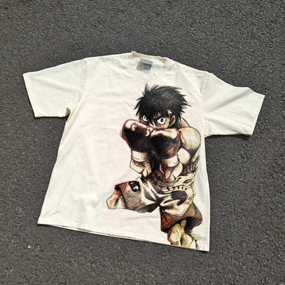 Ippo Makunouchi Hajime no Ippo oversized T-shirt front graphic view