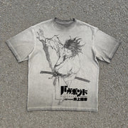 Musashi Miyamoto Vagabond Vintage Oversized T-Shirt