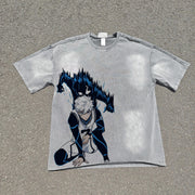 Blue Lock Nagi Blue Aura Y2K Oversized T-Shirt