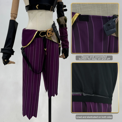 Jinx Official Arcane Cosplay Costume Set