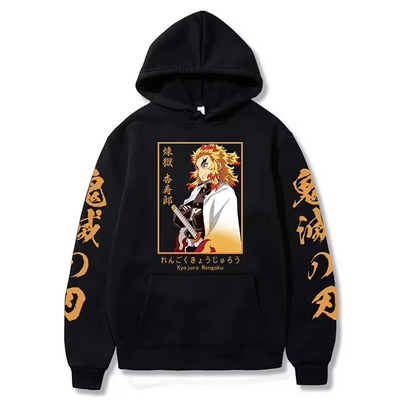 Rengoku Flame Hashira Hoodie