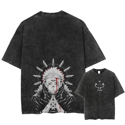 Sukuna Domain Expansion Vintage Tee
