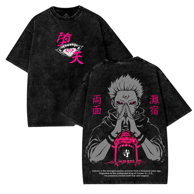 Sukuna Malevolent Shrine Vintage Tee