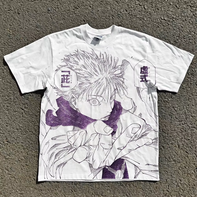 Gojo Hollow Purple Graphic Tee