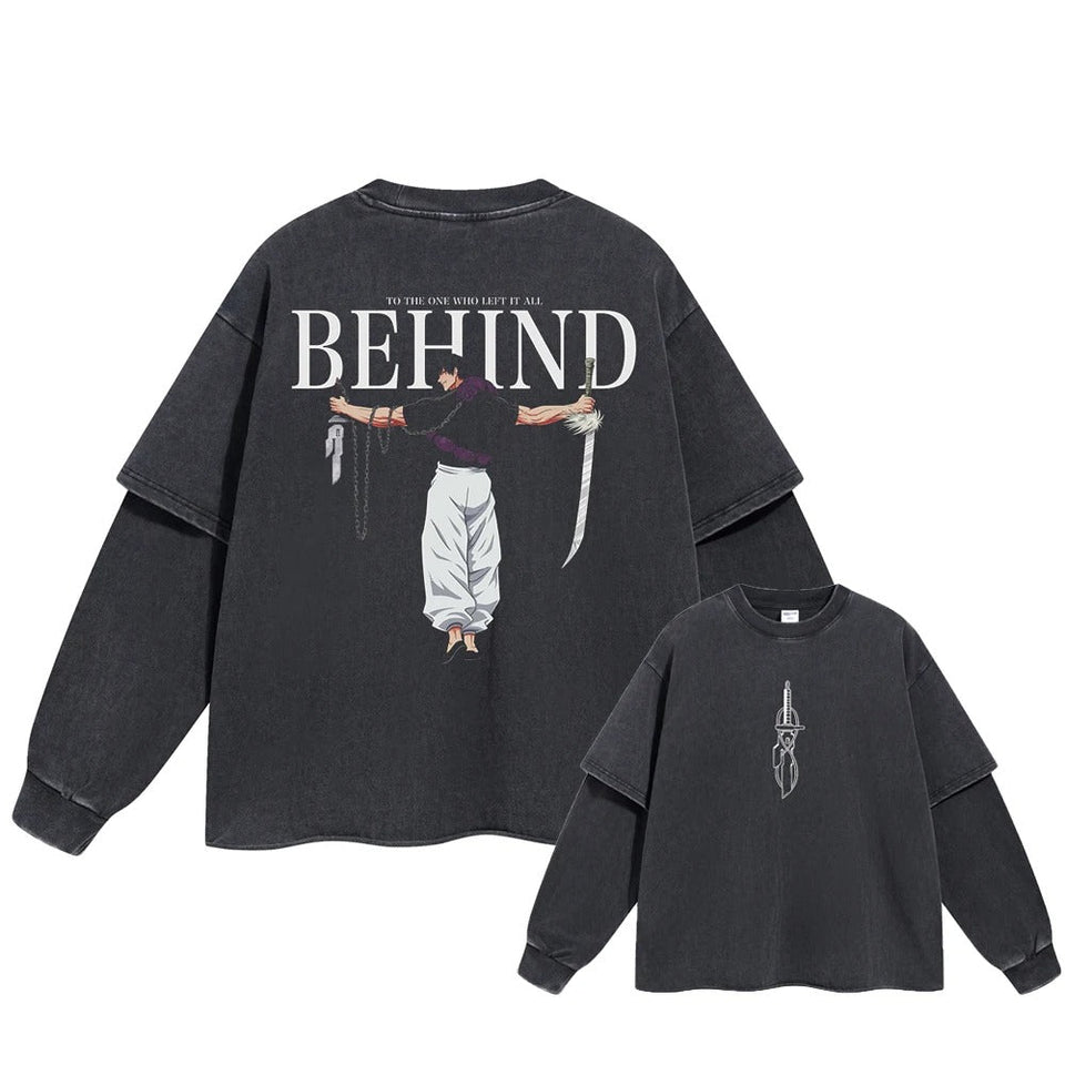 Toji Left It All Behind Double Sleeve Tee