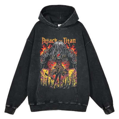 Attack on Titan Vintage Hoodie V1