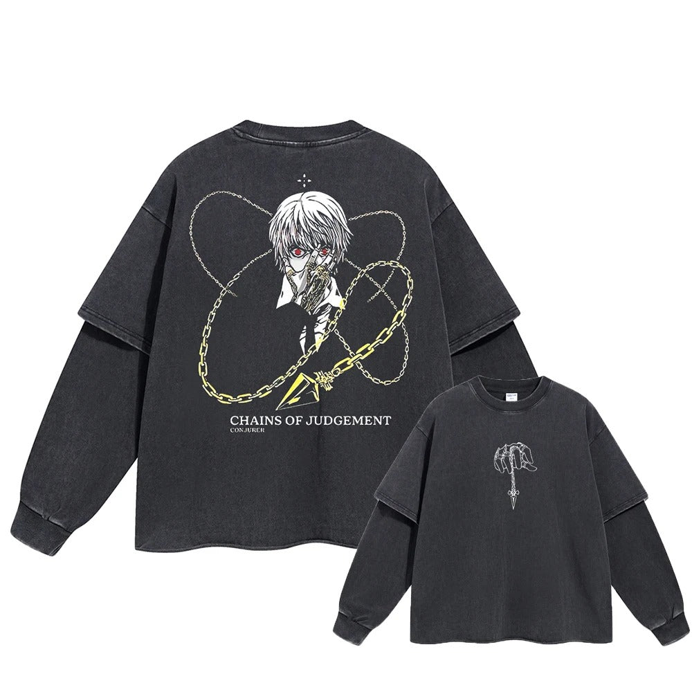 Kurapika Last Kurta Double Sleeve Tee