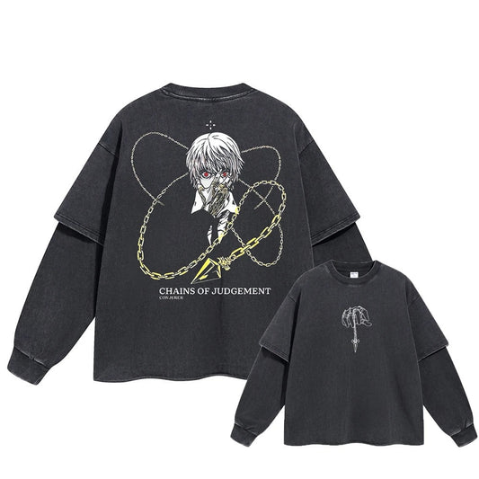 Kurapika Last Kurta Double Sleeve Tee